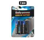 Batteries Alkaline Size:c LR14 2PCE Marketplace Brits Bros