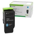 Lexmark 74C5HCE High Yield Corporate Cyan Toner Cartridge