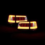 Toyota Land Cruiser 200 SERIES FJ200 Bushdoof Blacked Out LED Tail Lights Pair For