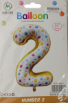 Casey 102CM Donut Balloon Number 2