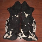 Aa Grade Cow Hide 9079 Tricolour L - Large Tricolour Panelled