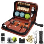 Sirchic Golf Gifts For Men And Women Golf Accessory Set Including Rangefinder Golf Multi-function Clubs Golf Balls Golf Brushes