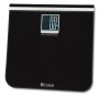 Digital Bathroom Scale -glass Platform - Black - Large Lcd Display
