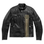 Men’s H-d Triple Vent Passing Link II Leather Jacket