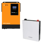 Dyness 5.5KVA Growtech Inverter & 5KW Lithium Battery
