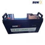 12.8V 120AH 1.536KWH Sunx Lithium Ion Battery