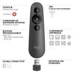 Logitech Wireless Presenter R500 Red Laser Pointer