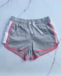 H&m Grey White And Pink Shorts 8 9Y