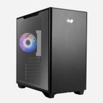 Inwin A5 Tempered Glass Mid Tower E-atx Case – Black