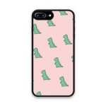 Custom Printed Tpu Cases - Apple Iphone 7 Plus Apple Iphone 8 Plus & 39 Green Dino& 39 By