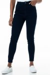 High Waist Skinny Jeans - 16 White
