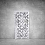 Laser Cut Screen - Design 060 - 2000 X 1000 X 20 Matt White Indoor