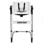 Charli 2 In 1 Bath And Shower Baby Chair - Charcoal