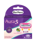 Aurora 5 Ladies 5 Blade Razors Refill 4'S