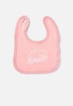 Cotton On The Baby Bib - Coral Dreams cutest Little Smile
