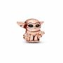 Star Wars Mandalorian Grogu Baby Yoda Sterling Silver Charm