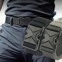 1pc Men's Canvas Belt - Sporty Style Quick-Release Plastic Buckle Casual Training & Jeans Accessory