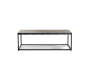 Violet 120X60CM Coffee Table - Black Marble