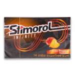 Infinity Tropical Chewing Gum Multipack 50-PIECE Pack - Long-lasting Sweet Exotic Fruit Sugar-free Gum For Instant Mouth Freshen