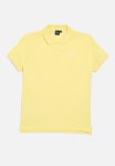 Polo Girls Nina Short Sleeve Golfer - Pale Yellow