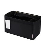Ztujo Purse Organizer Insert For Handbags Silky Touching Bag Organizer Insert With Bottle Holder Perfect For Speedy Neverfull To
