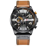 Curren 8393 Chronograph - 47MM Tan
