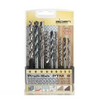 Alpen Wood steel masonry Drill Bit Set 9PC 5 6 & 8MM