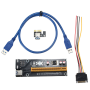Pcie Pci-e Riser Card Cable Vertical Mount
