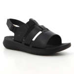 Pierre Cardin Satin 2 Sandals - Black - 8