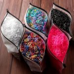 1000PCS Color Series Disposable Rubber Bands Girls Casual Leisure Hair Styling Tools