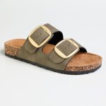 Madison May Sandal - Olive - 8