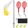 Tetherball Tennis Rebound Trainer For Beginners & Solo Practice