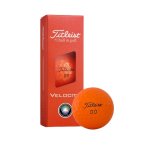 2026 Velocity Orange Golf Balls 3 Pack