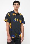 Billabong Sundays Floral Short Sleeve - Black Floral