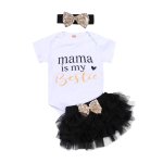 Mama Is My Bestie Tulle Bloomer Set