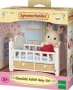 - Chocolate Rabbit Baby & Bed Playset