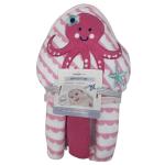 Hooded Towel Gift Set Octopus