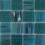 Crystal Glass Mosaic Tiles Mediterranean Sea 15 X 15CM