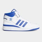 Adidas Originals Men's Forum Mid White blue Sneaker