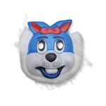 White & Blue Animal Foam Face Mask - Factory Plaza