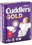 Cuddlers Gold Nappies - Size 5 XL 52 15KG