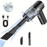 Portable Wireless Handheld Vacuum Cyclone Inhaled Wireless Vacuum Rechargeable Strong Vacuum Suction Suitable For Car office hom
