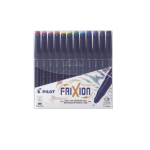 Pilot Pen Frixion Fineliner Wallet Of 12