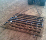 Quad Master 1200MM Adjustable Tine Drag Harrow Galvanized QM-0441
