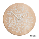 Mia Wall Clock - White Bold