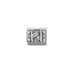 Composable Classic Link Sterling Silver Suitcase