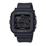 Casio Womens Black Digital Rubber Strap WATCH-BGD-10-1DR