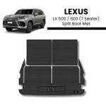 Lexus Lx 500 600 7 Seater Split Boot Mat
