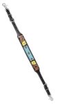 Challenger Western Floral Antique Tooled Leather Beaded Wither Breast Collar Strap 105FK05