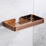 Soap Dish/holder/shower Shelf - Rose Gold - 230 Cm R06